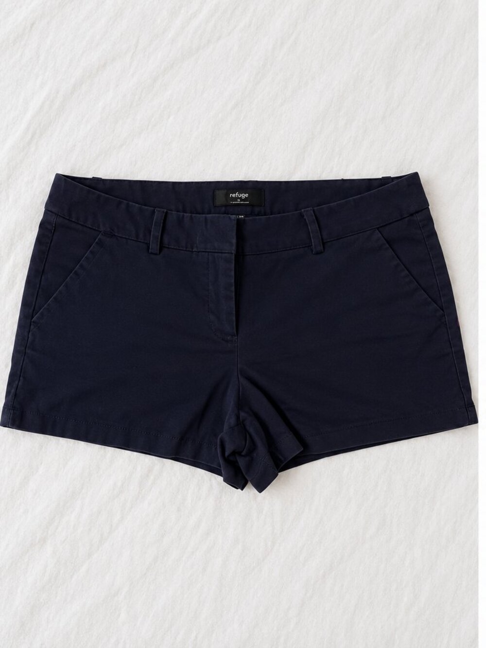 Mossimo Navy Blue Tailored Shorts | Size 16
